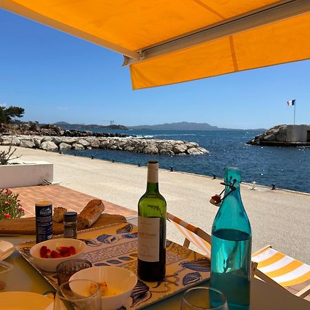 Horizon Bleu Bandol : Appartement Pieds Dans L'Eau Екстер'єр фото