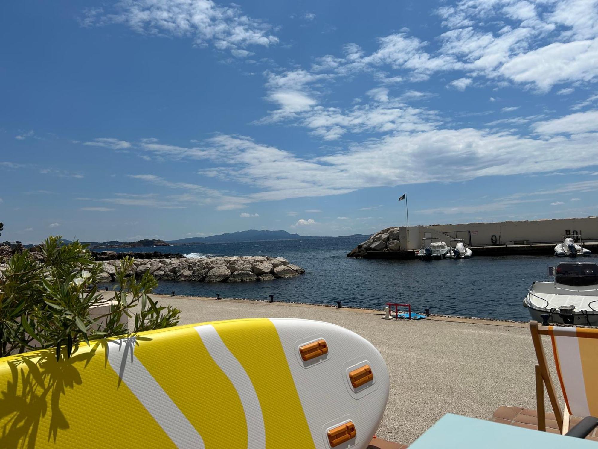 Horizon Bleu Bandol : Appartement Pieds Dans L'Eau Екстер'єр фото