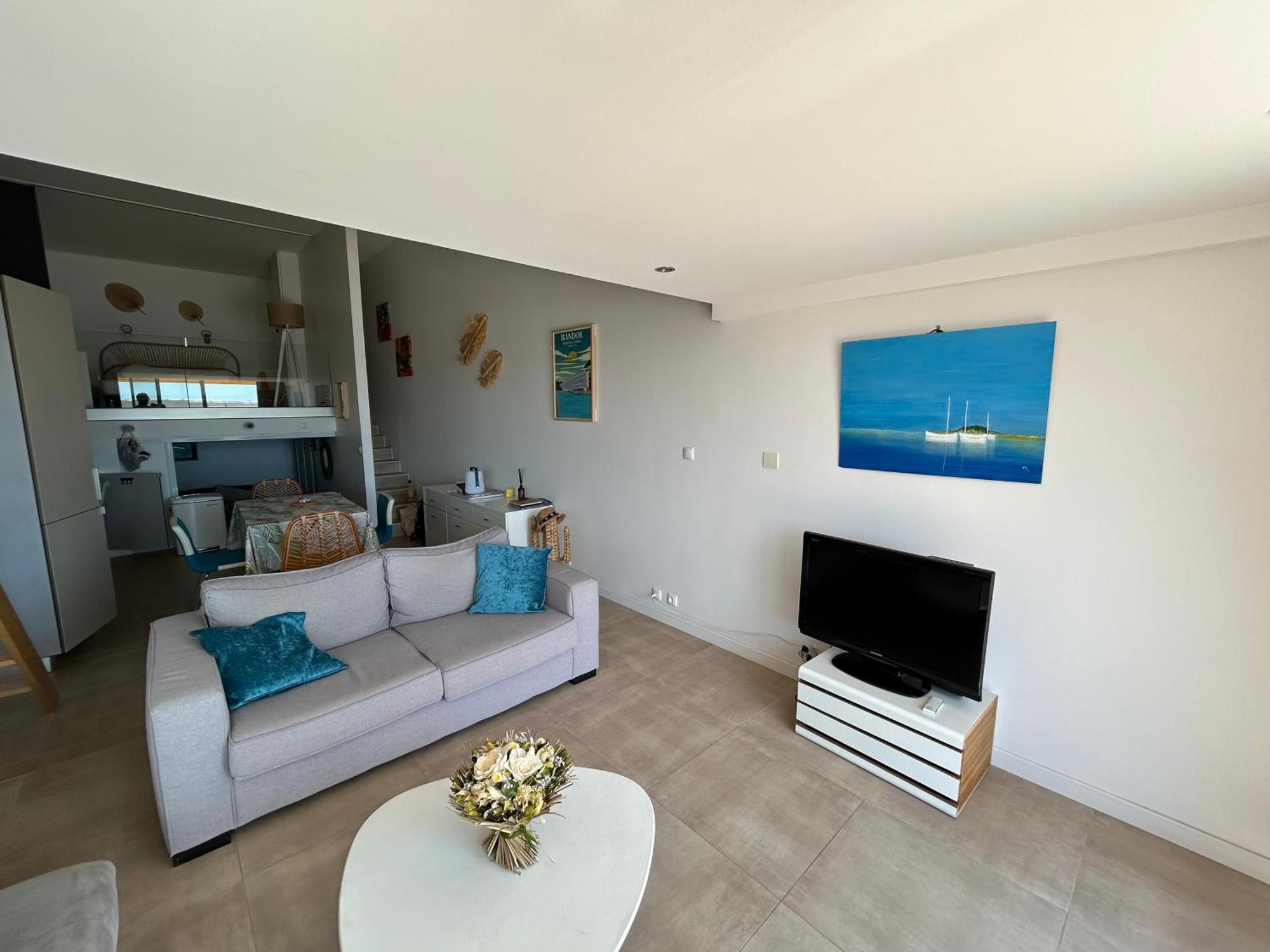 Horizon Bleu Bandol : Appartement Pieds Dans L'Eau Екстер'єр фото